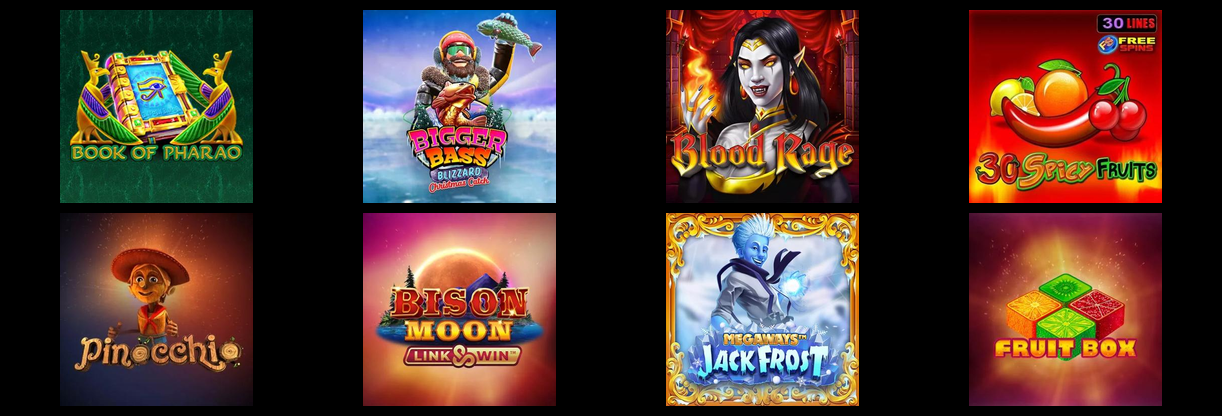 Seleção de Slots na 8gBET.COM